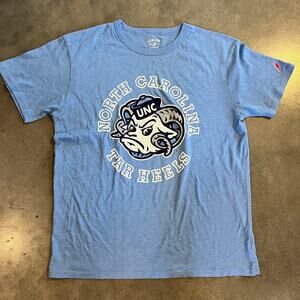 League North Carolina Tar Heels Collegiate team apparel blue tshirt mens Large
